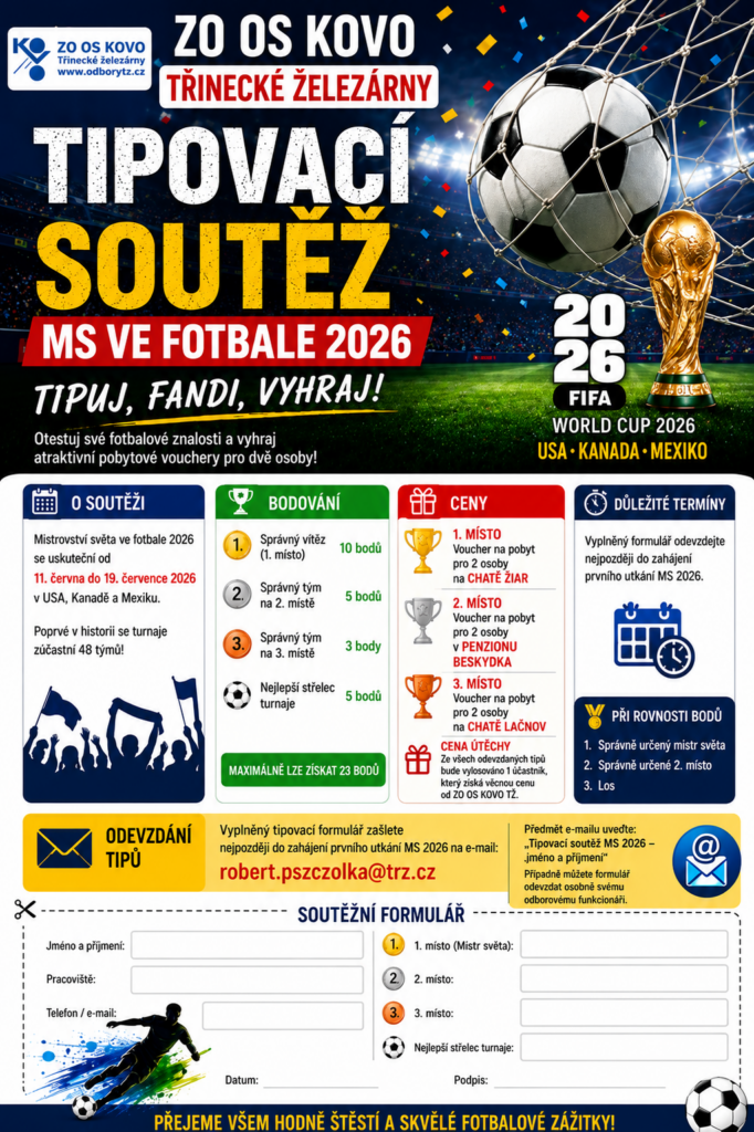 MS ve fotbale 2026
